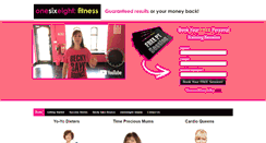 Desktop Screenshot of onesixeightfitness.com